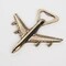4" Antique Gold Metal Airplane Bottle Opener Gift Box Wedding Favor Party Events